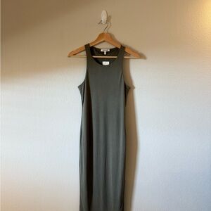 Good American Olive Bodycon Dress